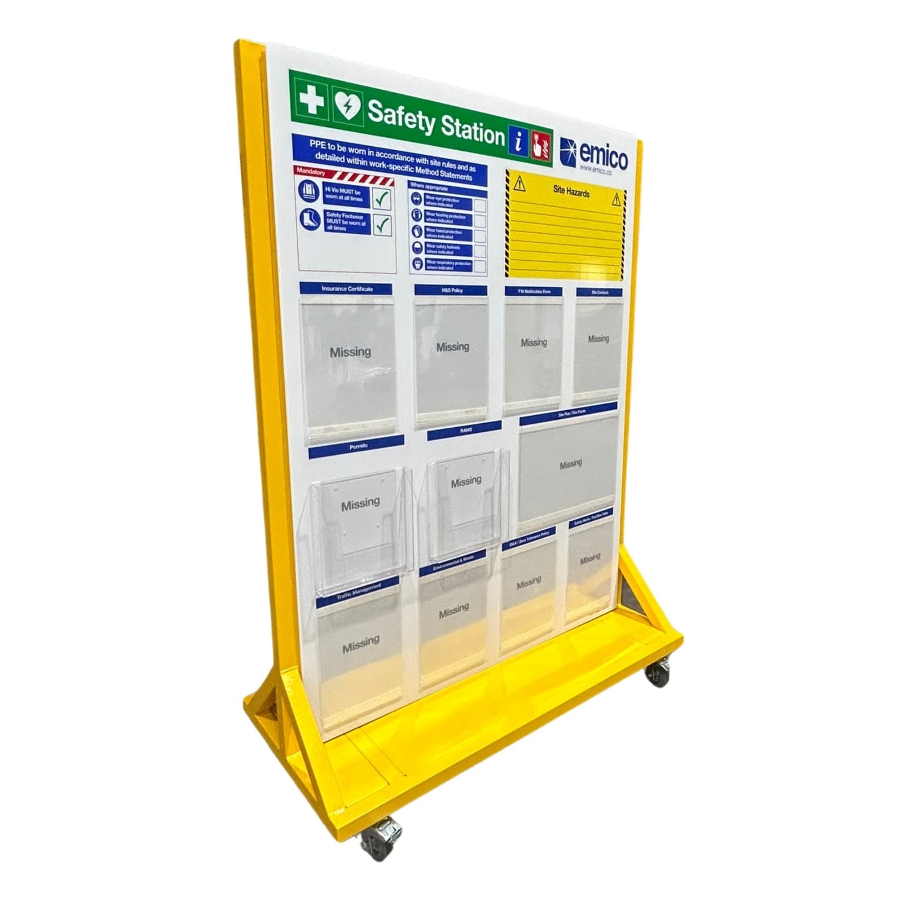 Mobile First Aid & Fire Response Stations