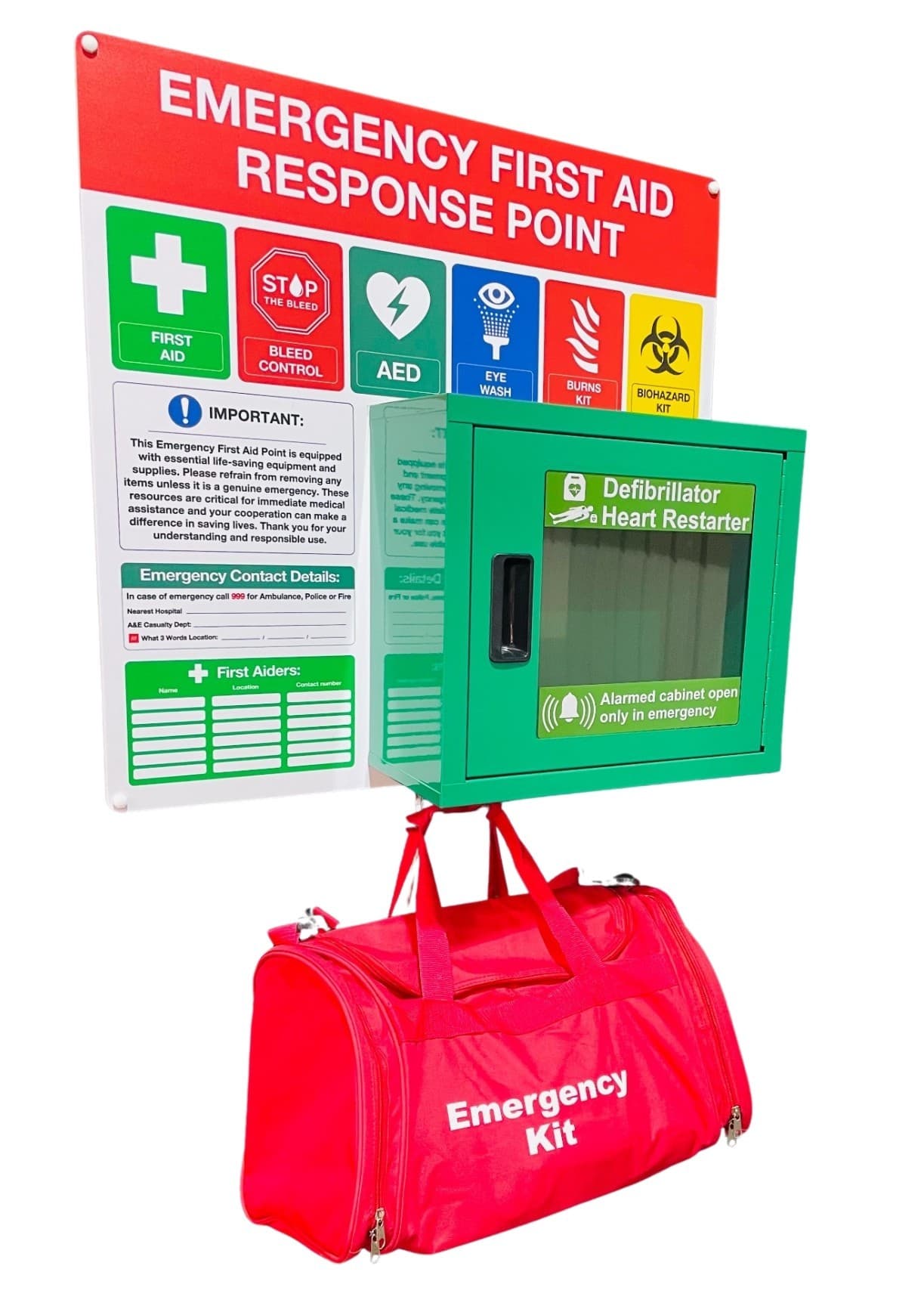 Emergency First Aid Response Station