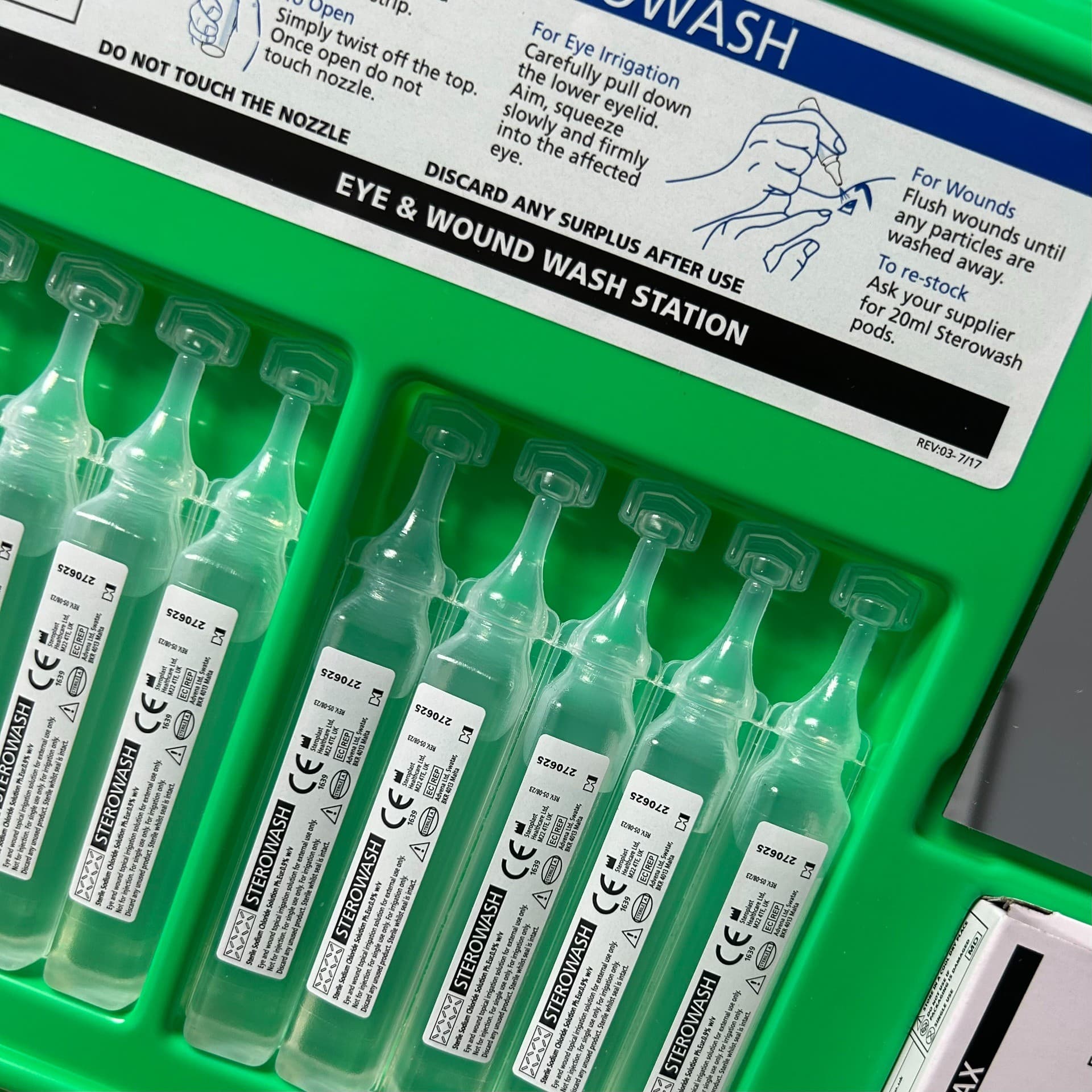 Mini Eyewash Pod Stations