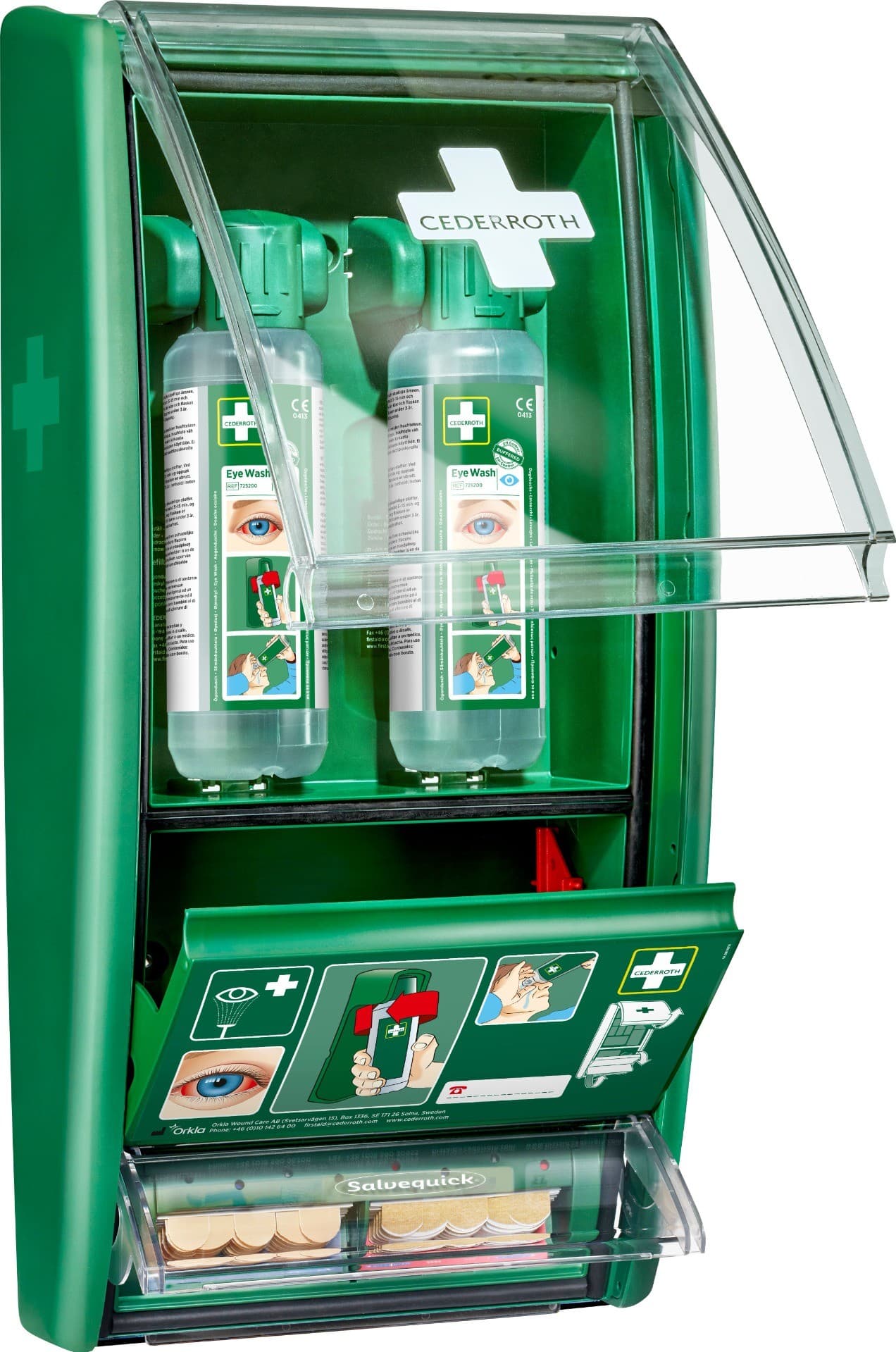 Cederroth Eye Wash and Plaster Stations