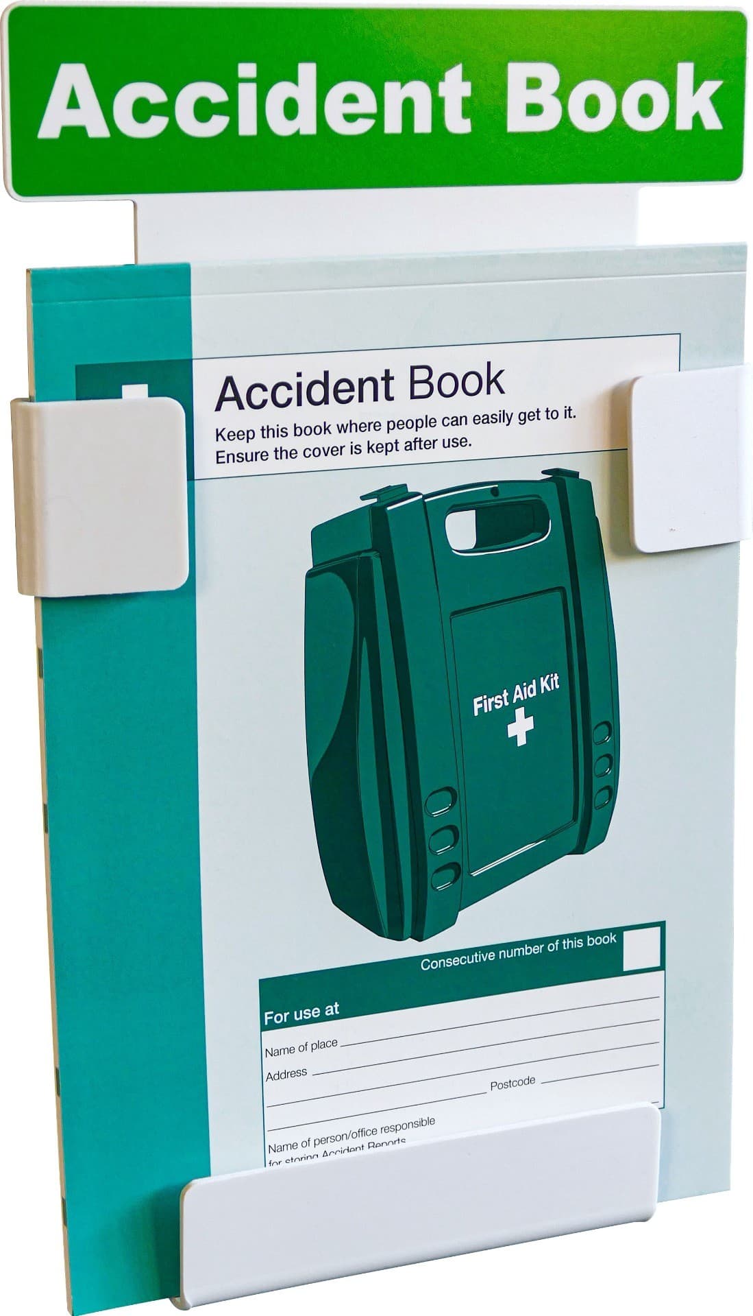 Accident Book and Holder