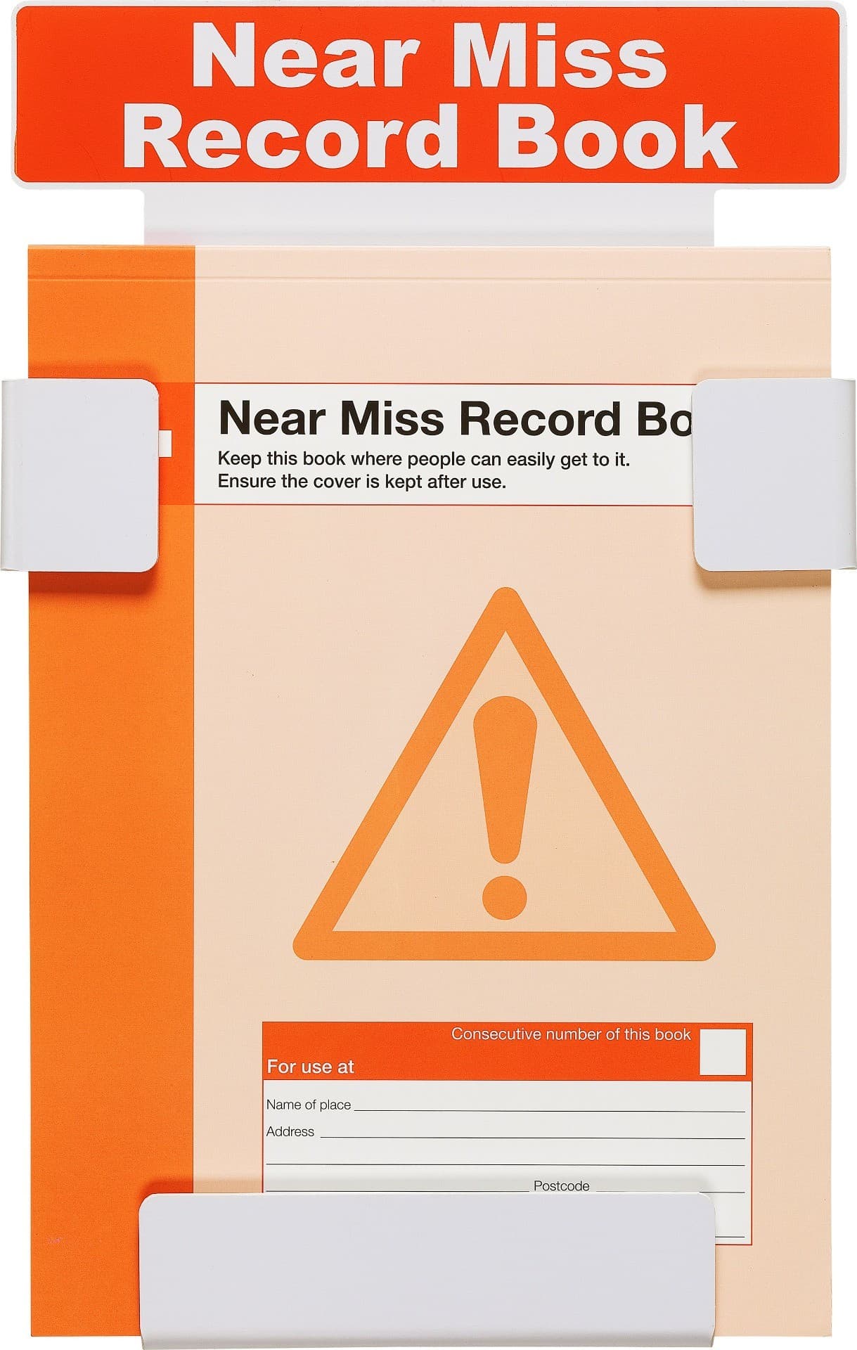 Near Miss Record Book and Holder