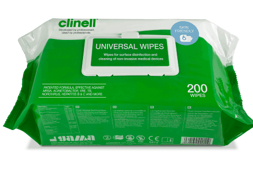 Clinell Universal Wipes - Pack 200