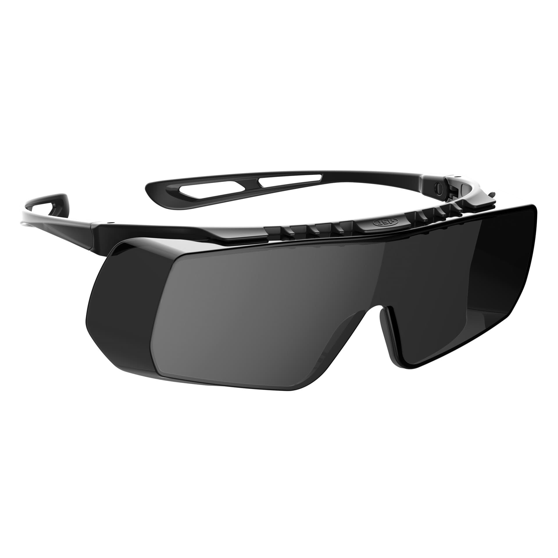 JSP Stealth™ Coverlite™ K Rated Lightweight Overspecs | Anti-scratch Lenses | Smoke