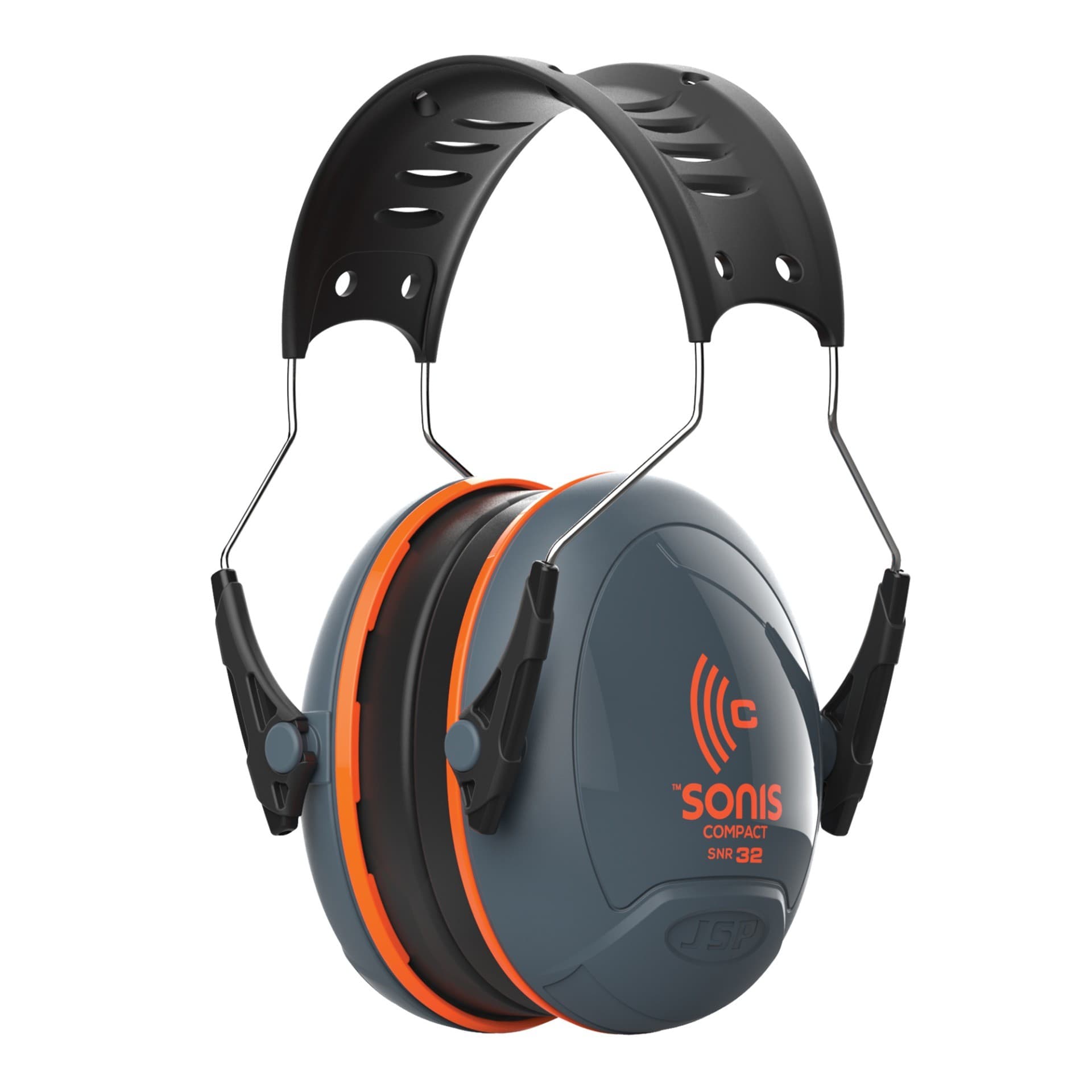 JSP Sonis® Compact Low Profile Adjustable Ear Defenders | 32dB SNR