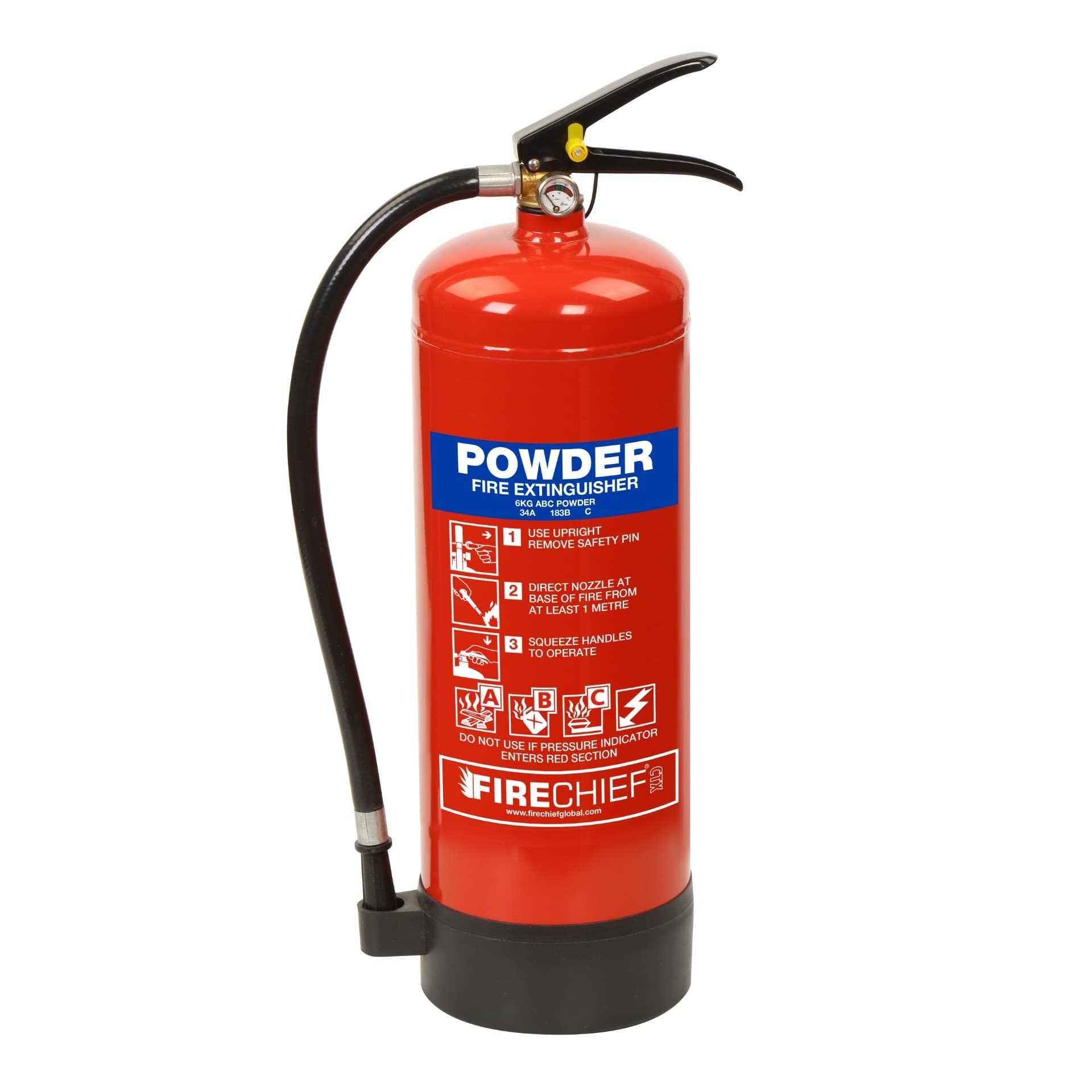 Firechief CTX 6kg Powder Extinguisher