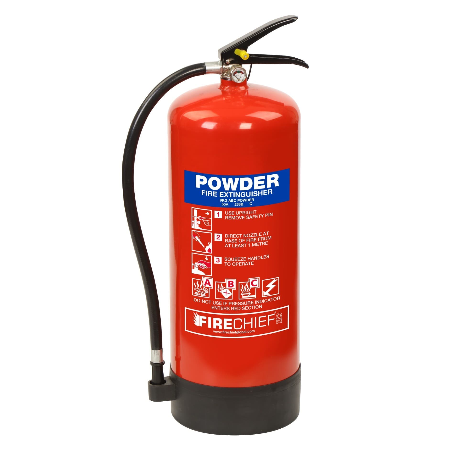 Firechief CTX 9kg Powder Extinguisher