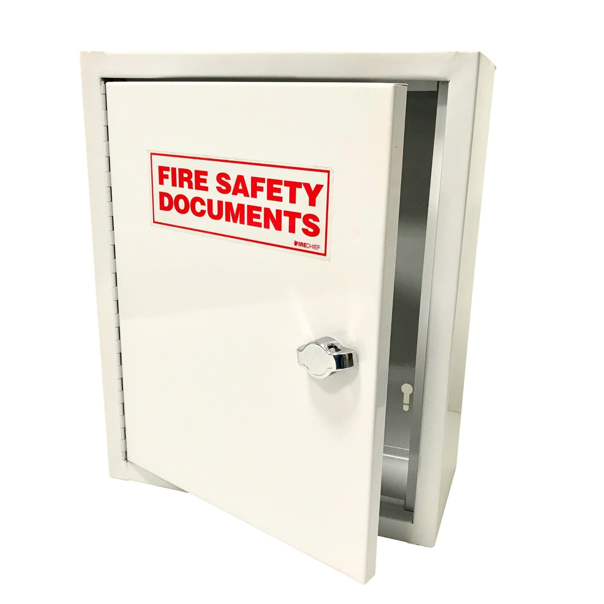 Metal Fire Safety Document Cabinet - Latch Closure