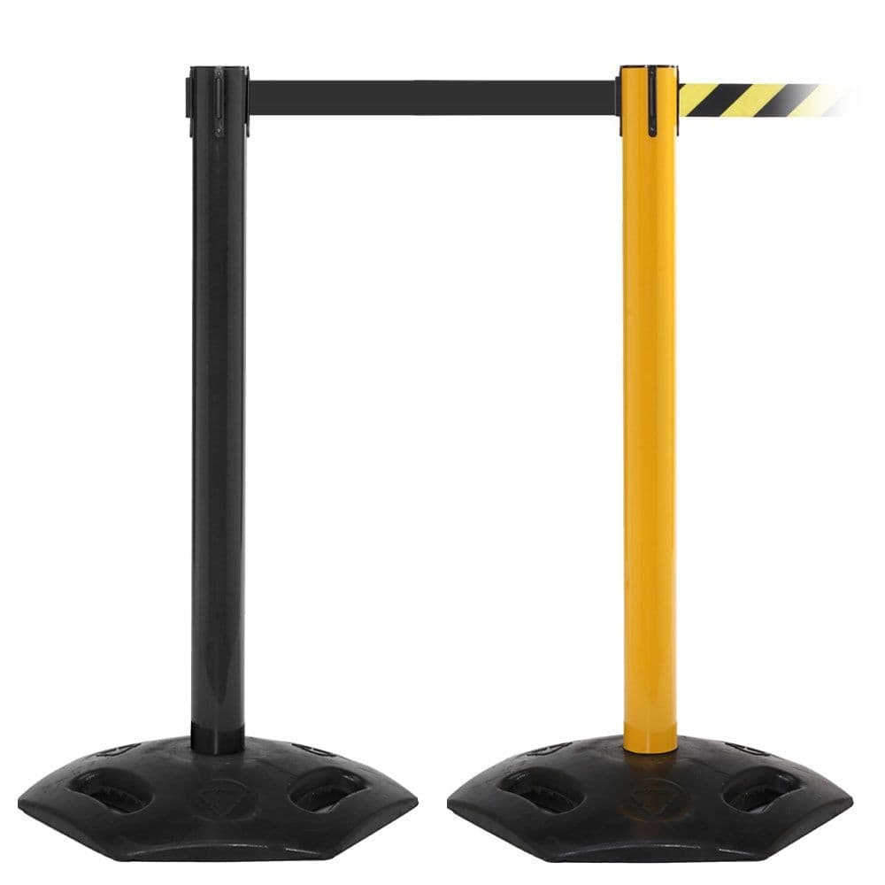 WeatherMaster 3.4m Outdoor Retractable Safety Barriers
