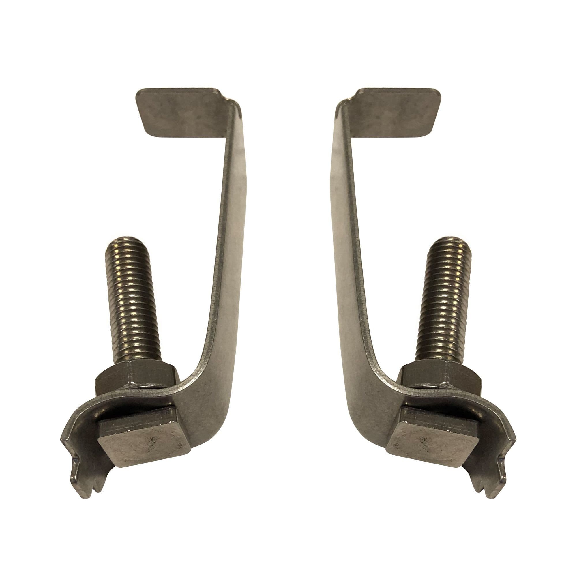 Stainless Steel Back-to-Back Clips (Set)