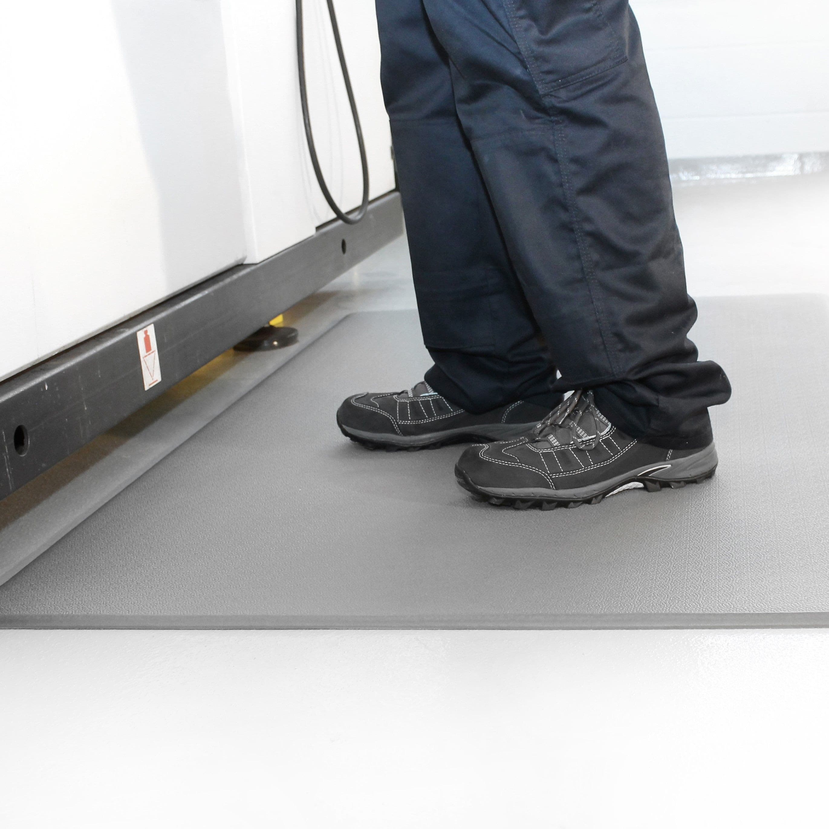 COBA Orthomat Standard Anti-Fatigue Mats | Black & Grey
