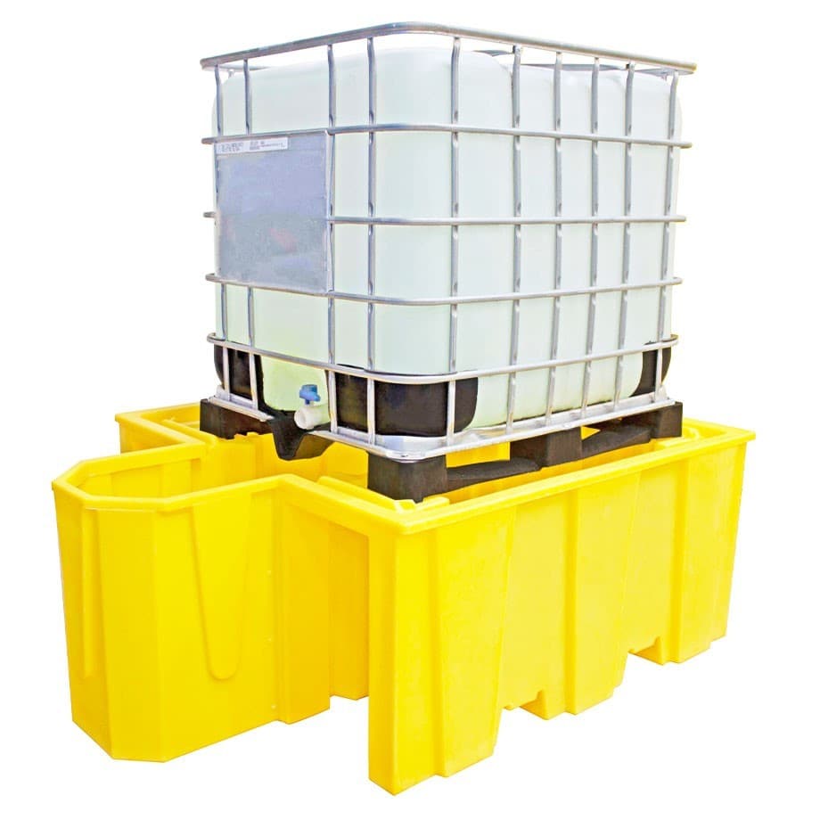 Romold | BB1D | IBC Spill Pallets with Integrated Dispensing Area