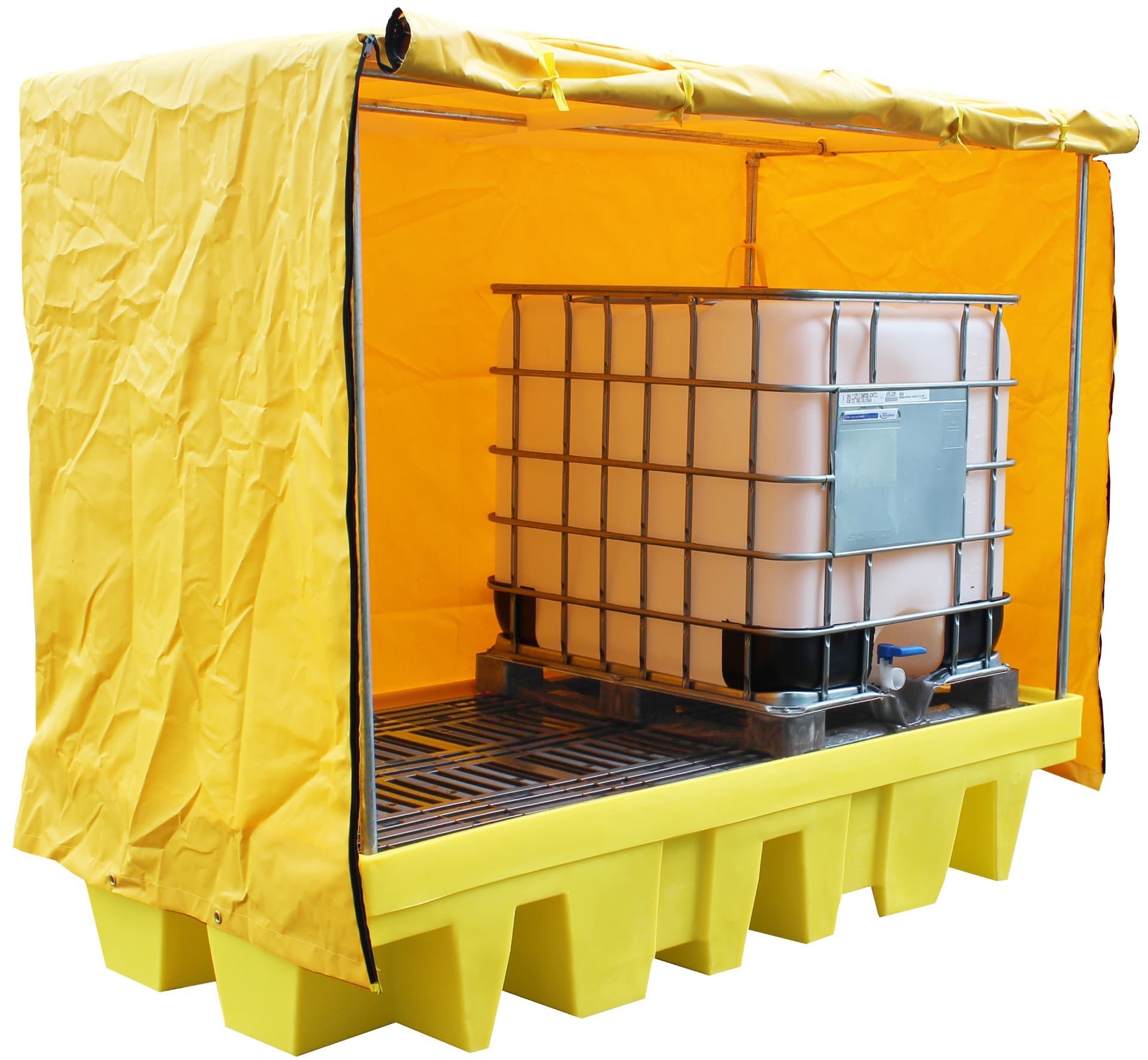 Romold | BB2C | Double IBC Covered Spill Pallets