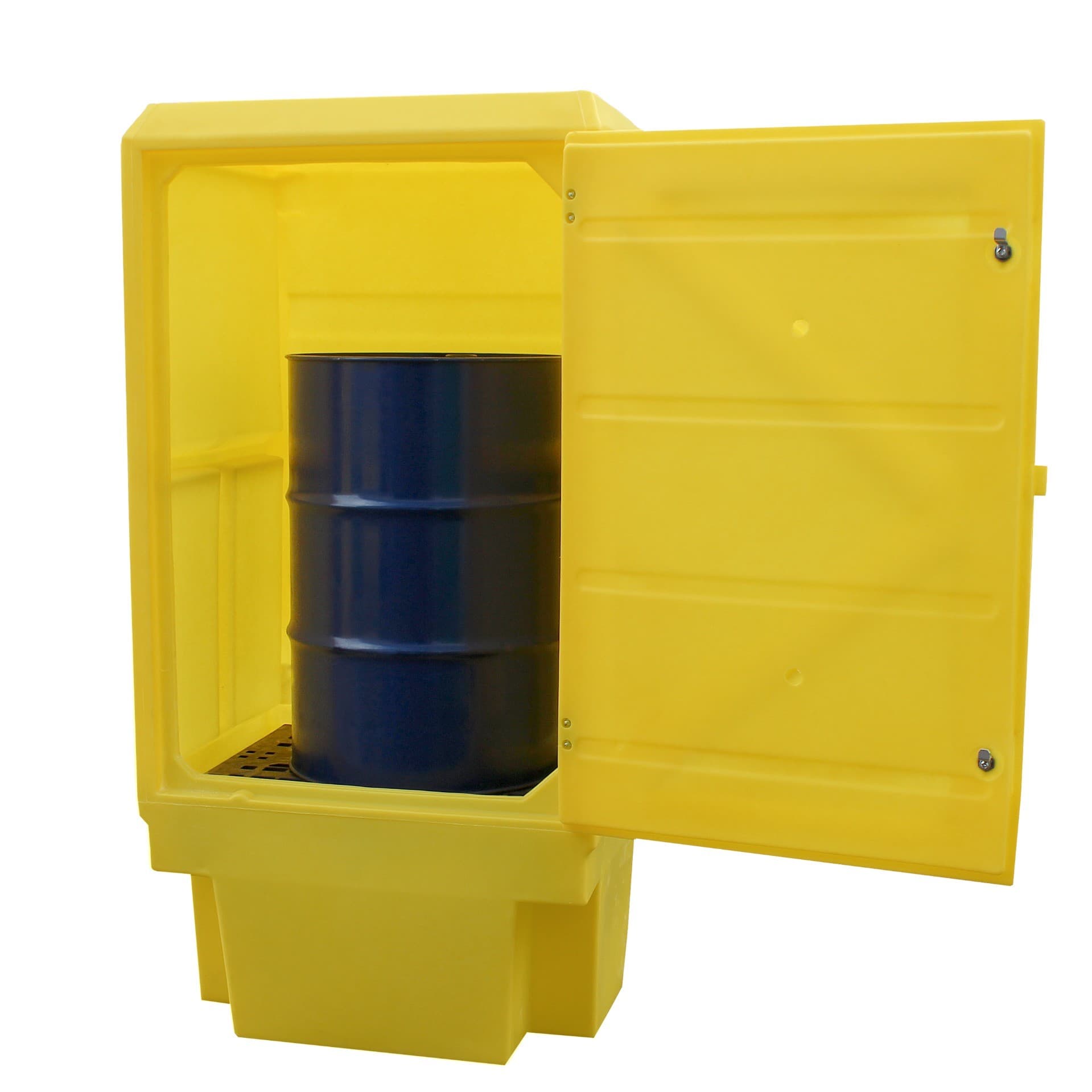 Romold | PSC3 | 1.8m High Polyethylene Drum Cupboards with 225 Litre Sump