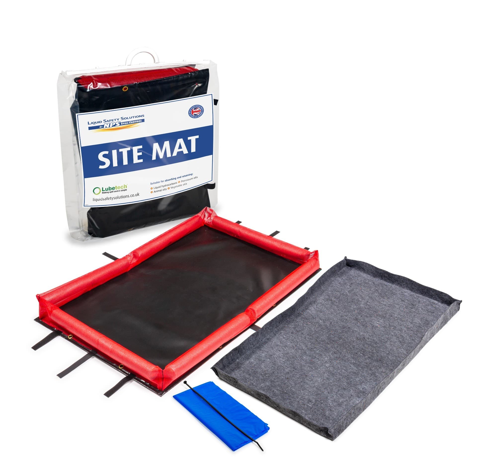 Lubetech | Site Mat and Absorbent Liner Spill Containment Kits
