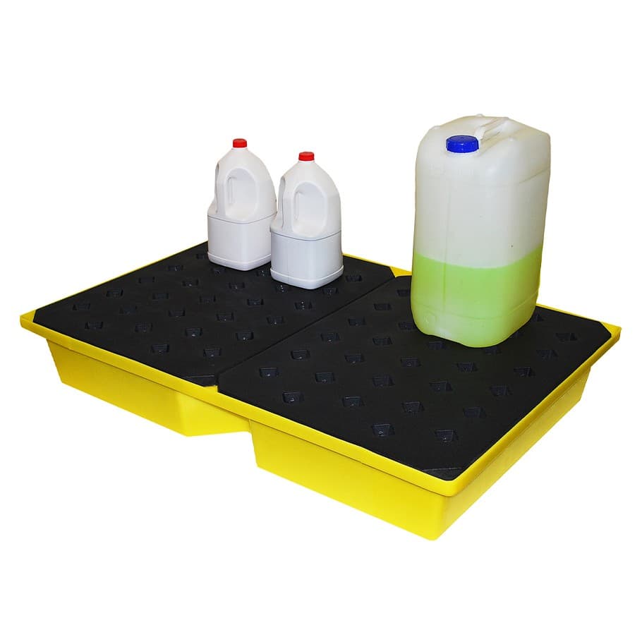43 Litre spill tray with removable platform