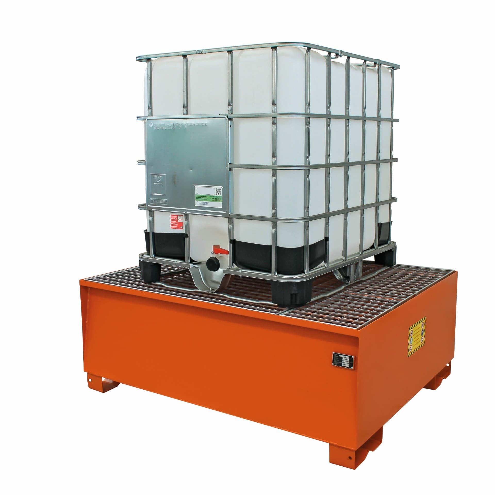Justrite Single IBC Spill Containment Pallets