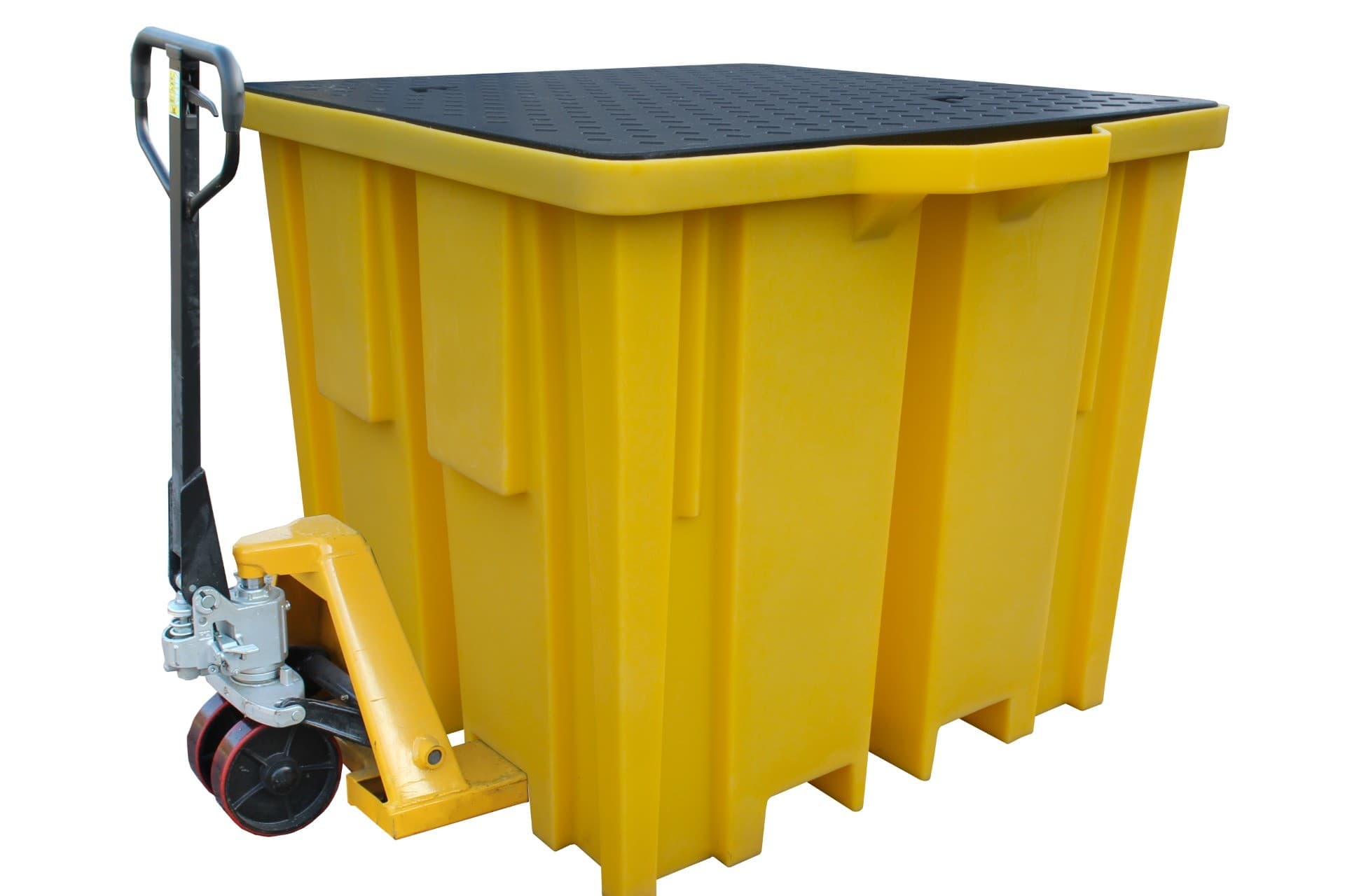 Romold | BB1FW | Single IBC Spill Pallet with 4-Way Forklift Access