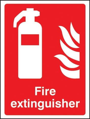 Fire Extinguisher Sign
