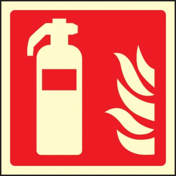 Fire Extinguisher Symbol Sign
