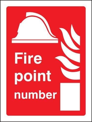 Fire Point Number Sign