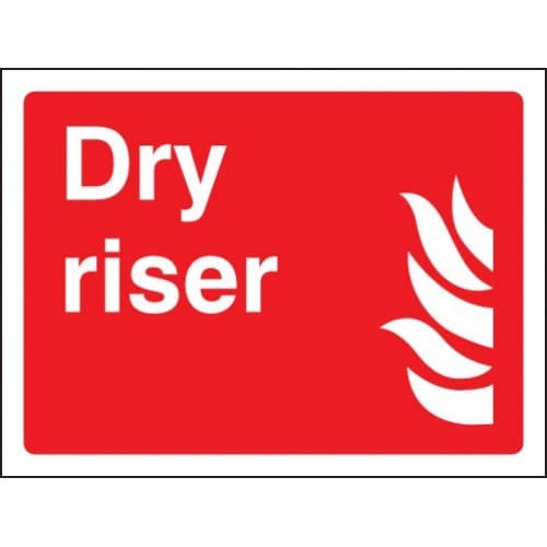 Dry Riser Sign