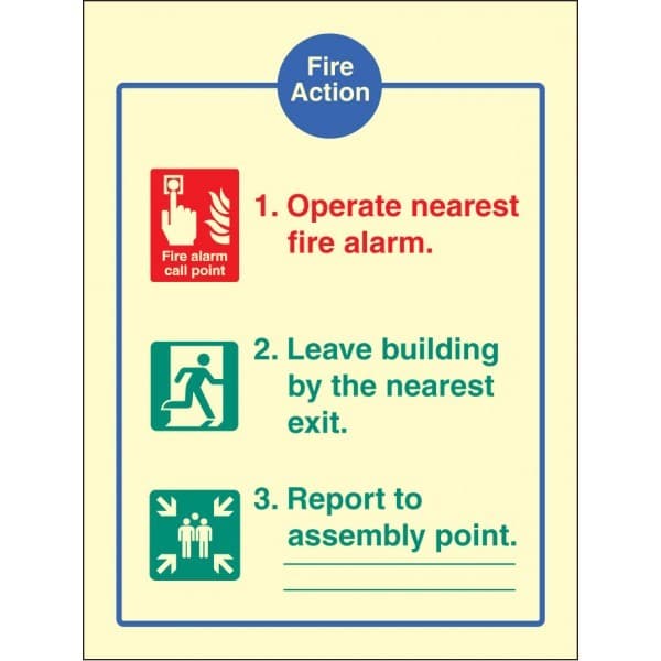 Fire Action EEC Notice - Brigade Dialled Automatically
