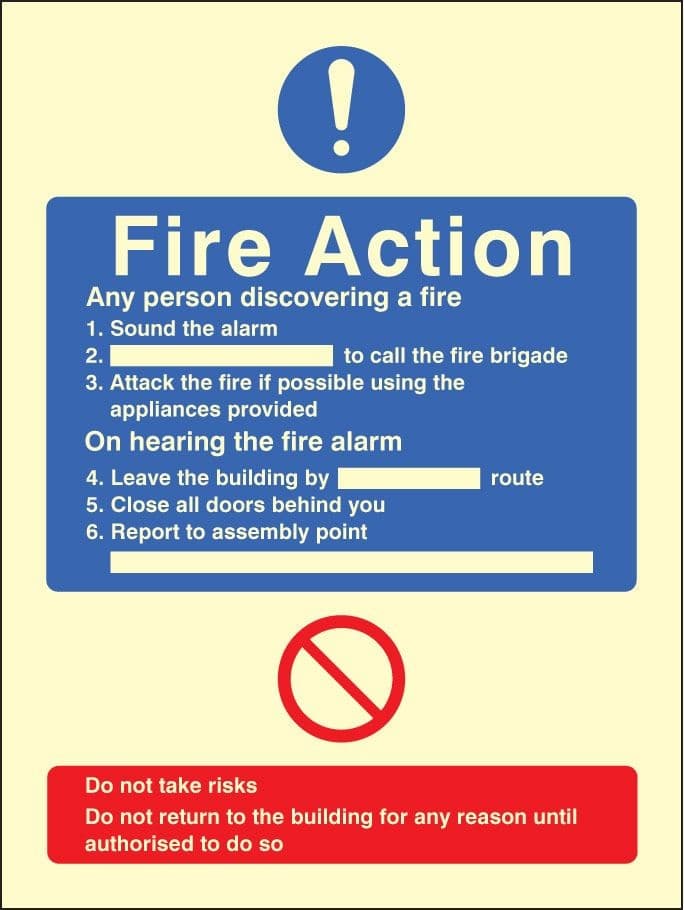 General Fire Action Notice