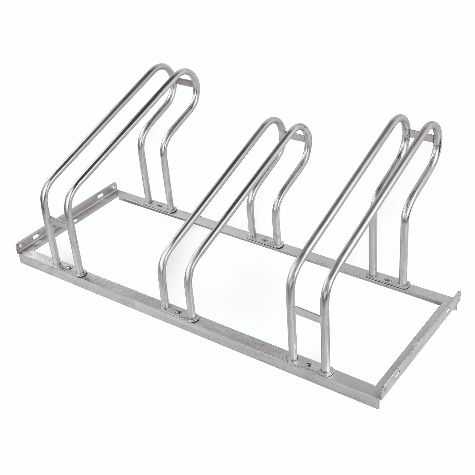 Classic Single Side Bicycle Rack for 2-6 Bikes