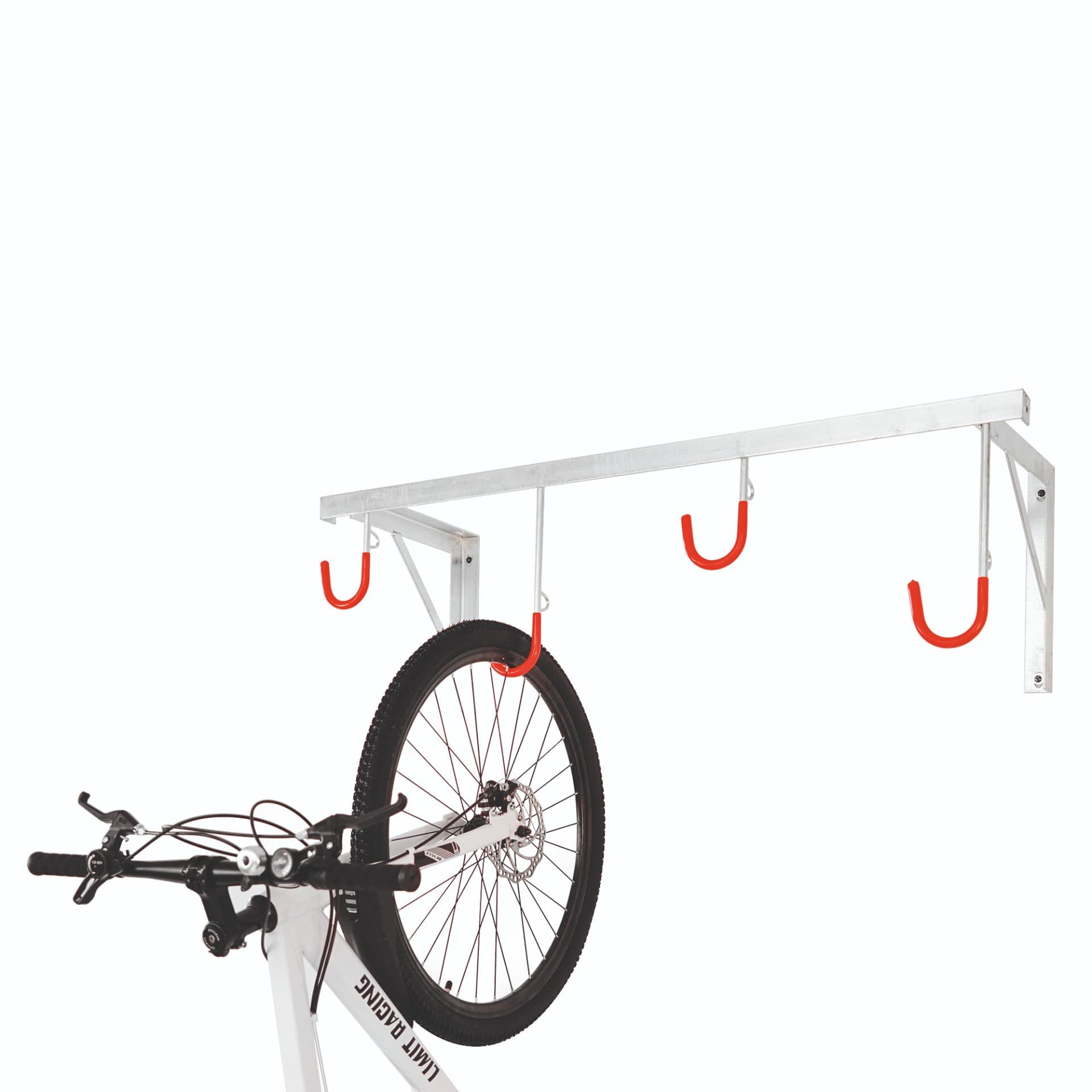 Space-saving Hanging Bicycle Rack for 2 or 4 Bikes