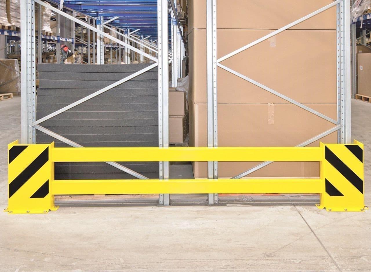 Traffic-Line Adjustable Pallet Racking End Frame Protectors