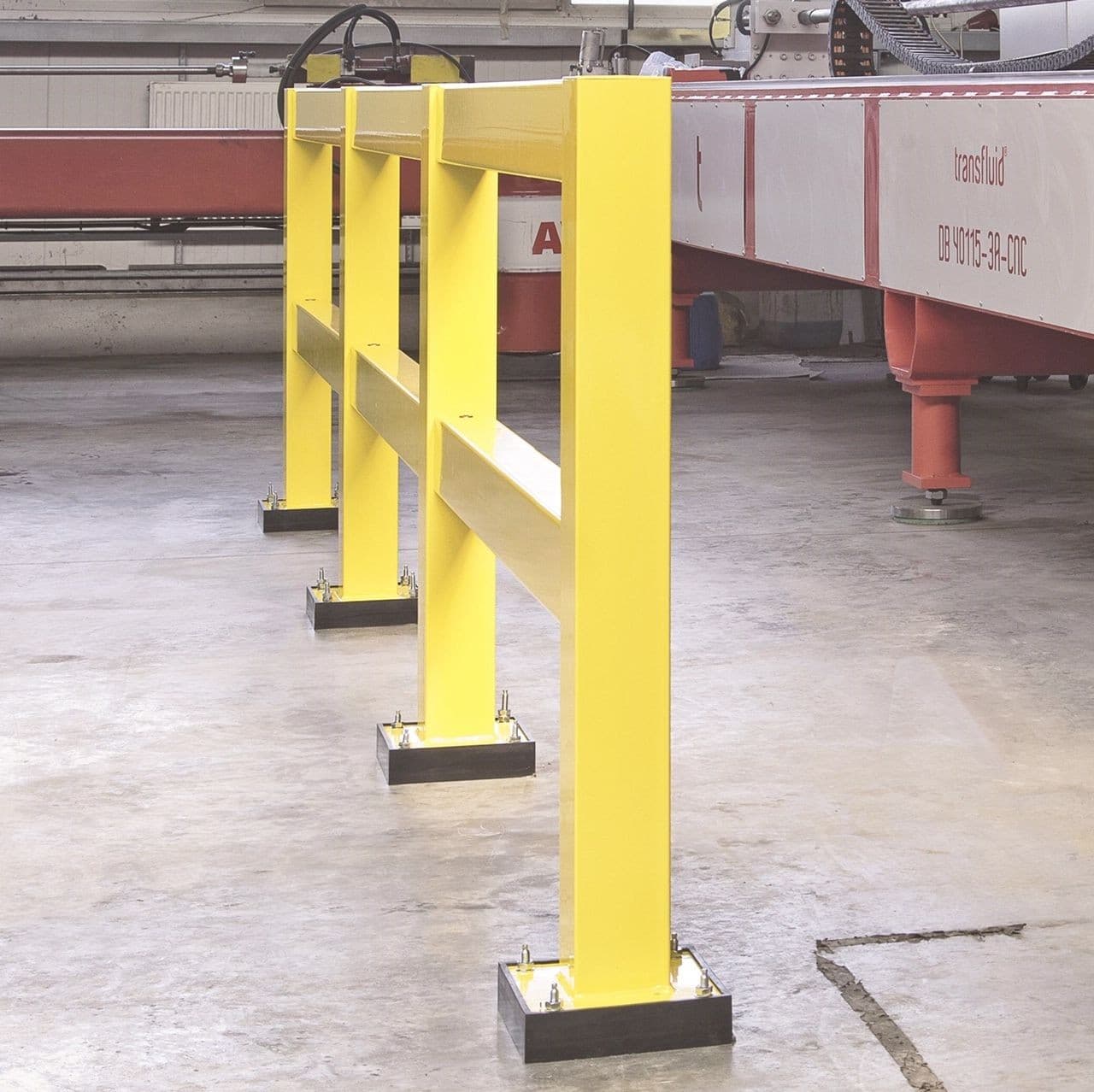 Traffic Line Heavy Duty Impact Protection Railing System (Internal)