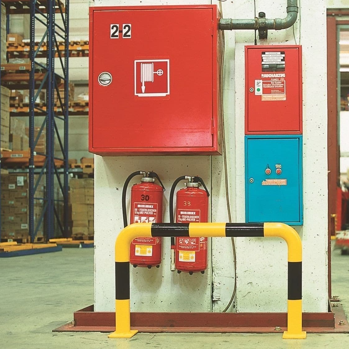 Steel Impact Protection Barriers (Internal Use)