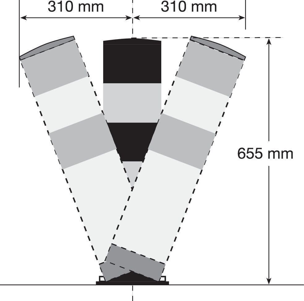 Black Bull High Impact Flex Bollards