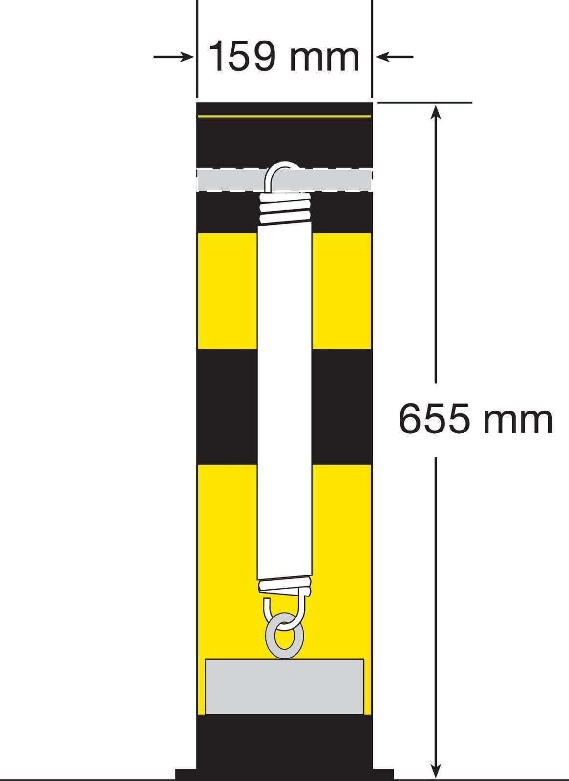 Black Bull High Impact Flex Bollards