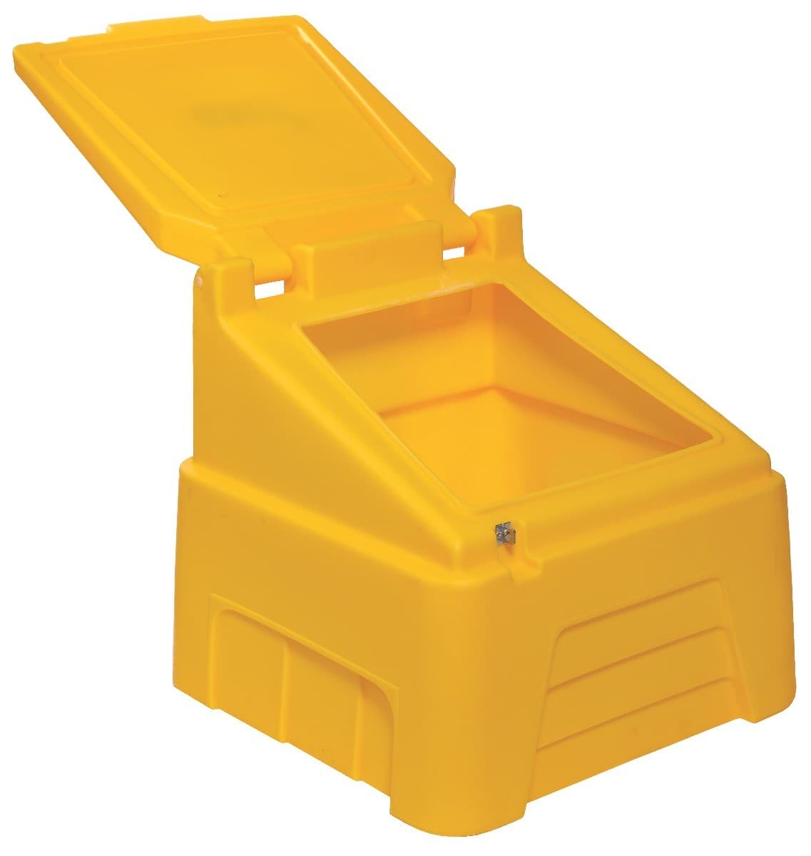 200 Litre Heavy Duty Lockable Grit Bins - Yellow