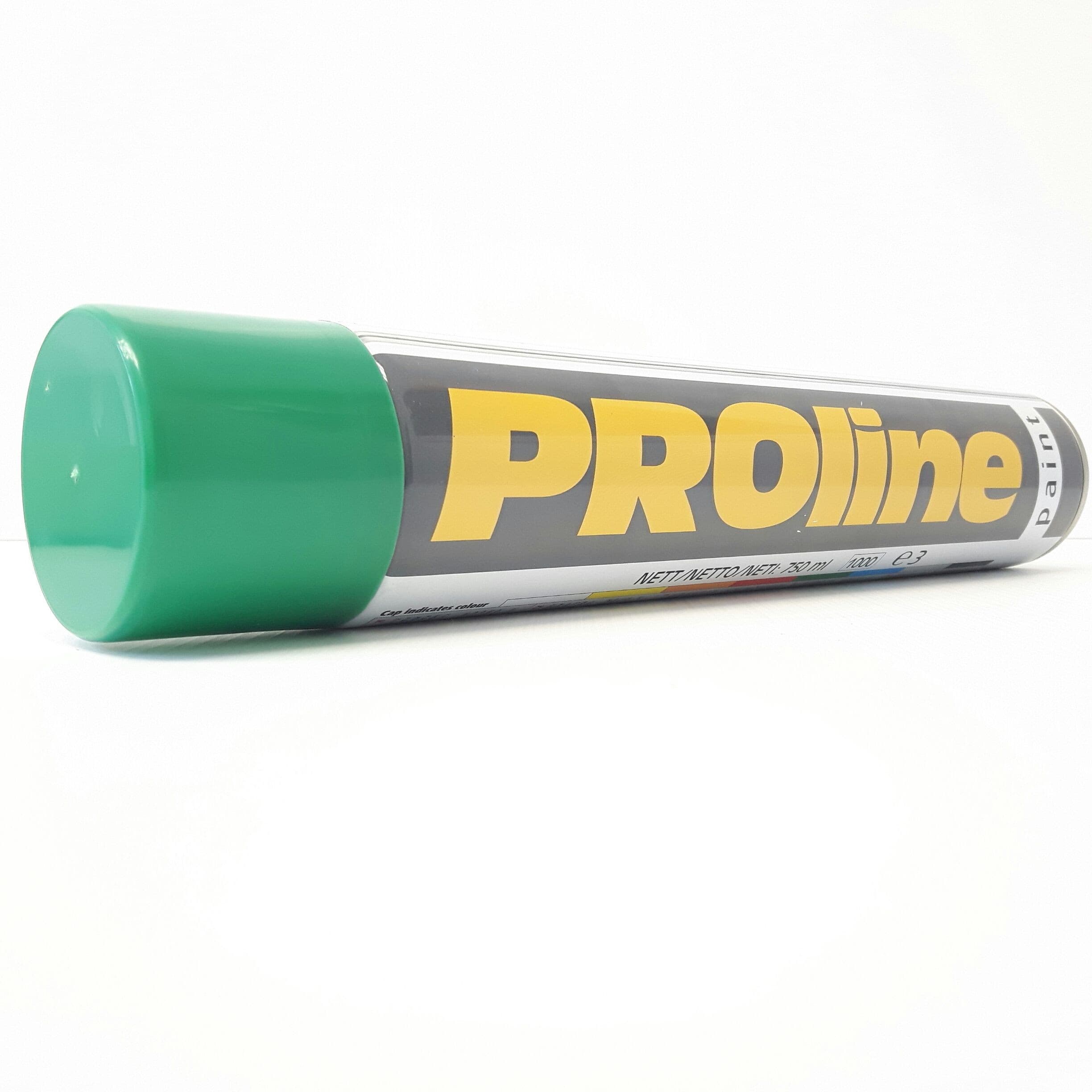 PROline Line Marking Paint 750ml Aerosols - Green