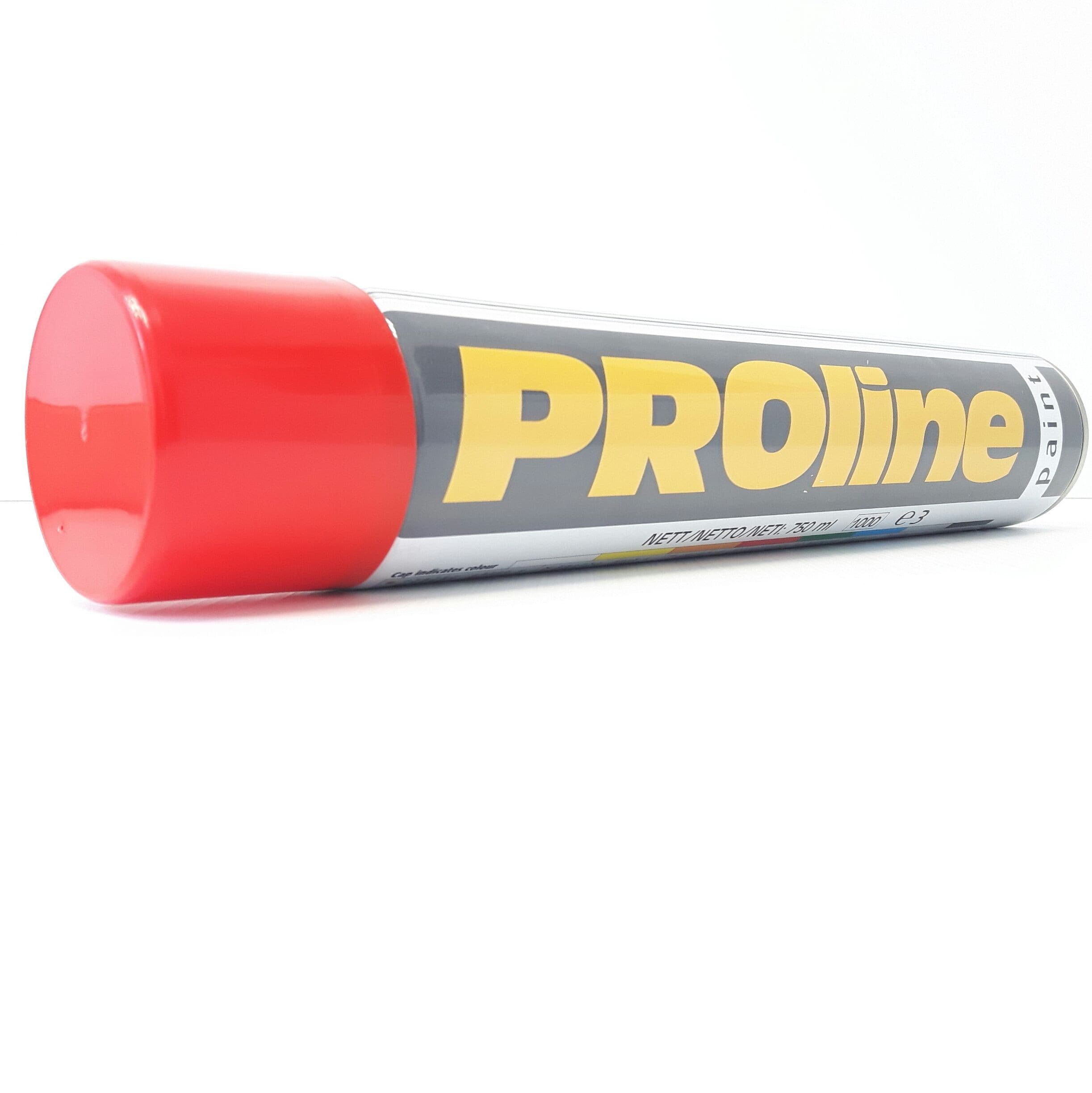 PROline Line Marking Paint 750ml Aerosols - Red
