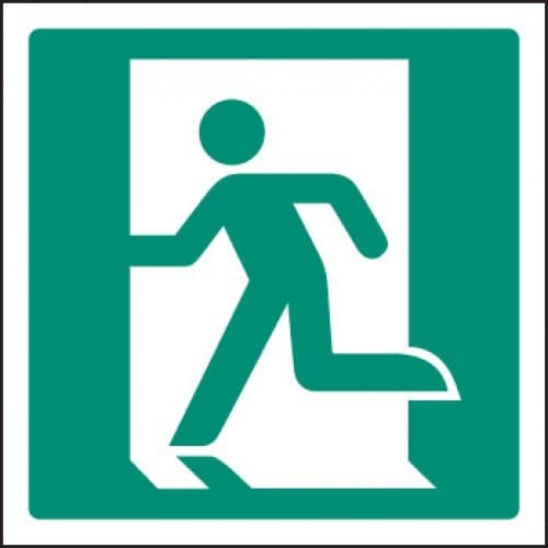 Running Man Left Sign