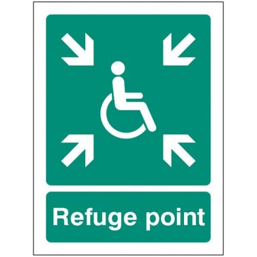 Refuge Point Sign