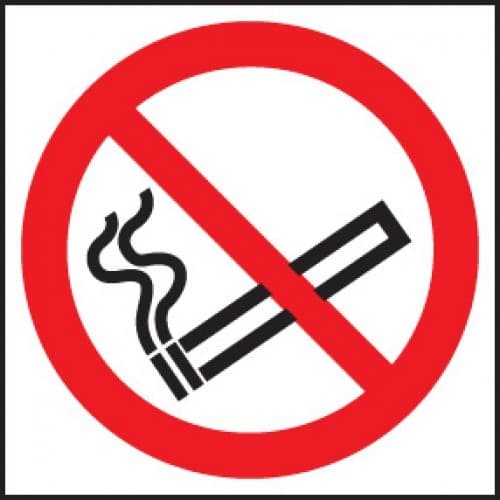 No Smoking Symbol Signs
