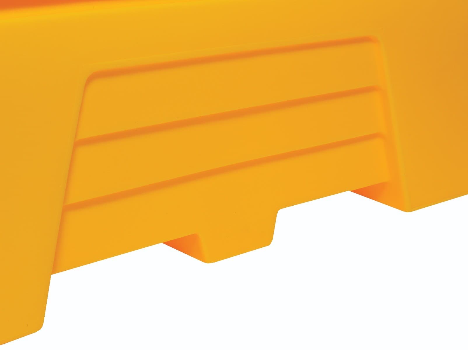 400 Litre Heavy Duty Lockable Grit Bins - Yellow