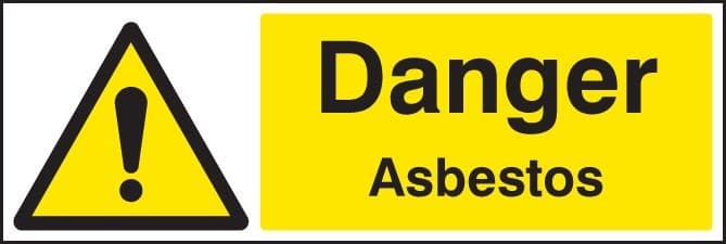 Danger Asbestos Safety Signs
