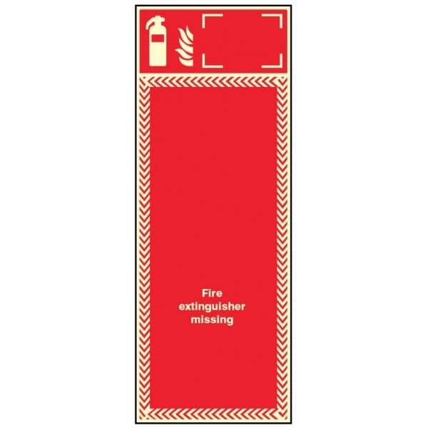 Fire Extinguisher Missing Boards