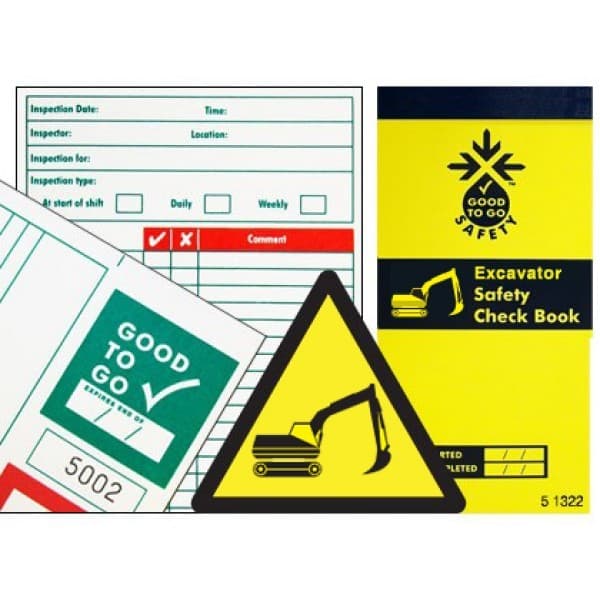 Good To Go Excavator Safety Inspection Kits