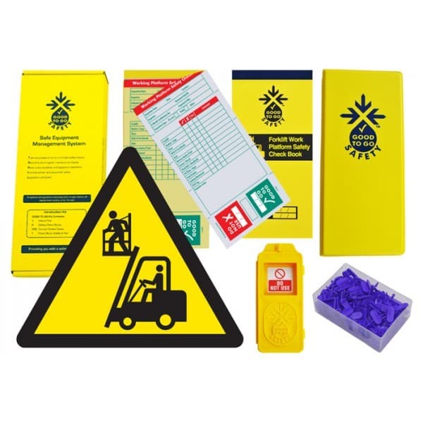 Good To Go Forklift Work Platform Safety Inspection Kits