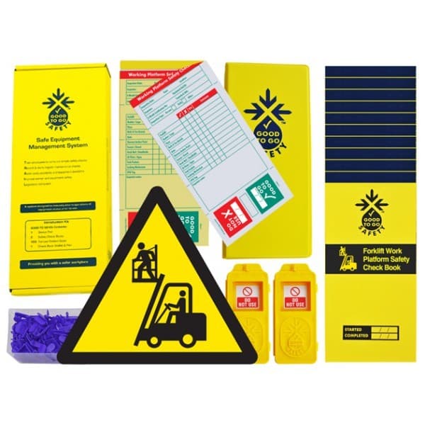 Good To Go Forklift Work Platform Safety Inspection Kits