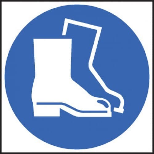 Safety Boots Symbol Sign