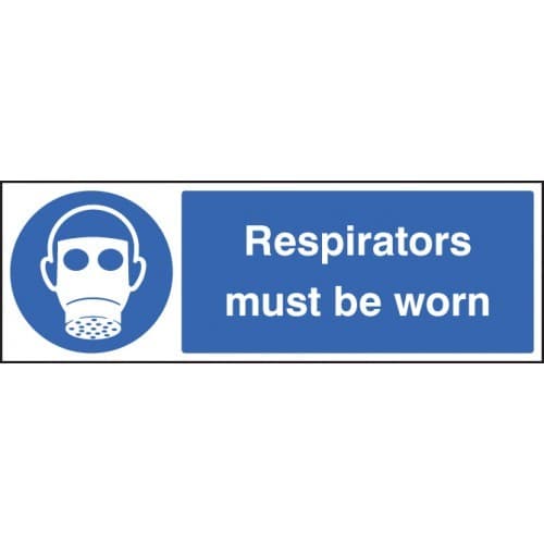 Respirators Must Be Worn Signs
