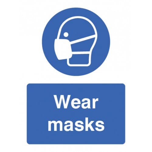 Wear Masks Signs